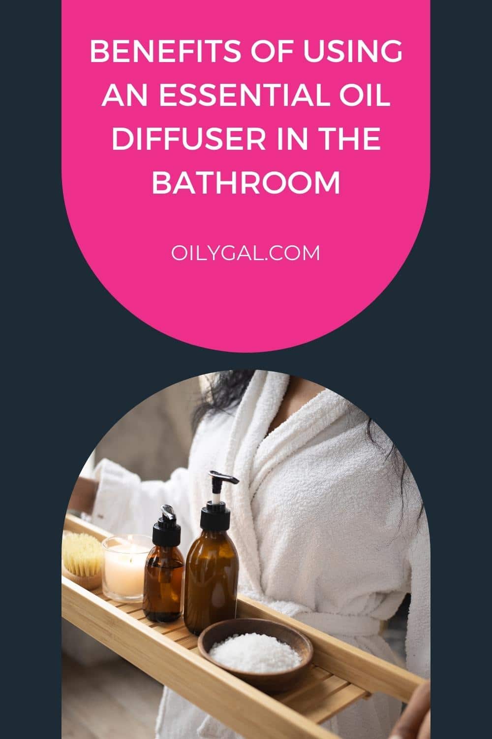 Benefits of using an essential oil diffuser in the bathroom