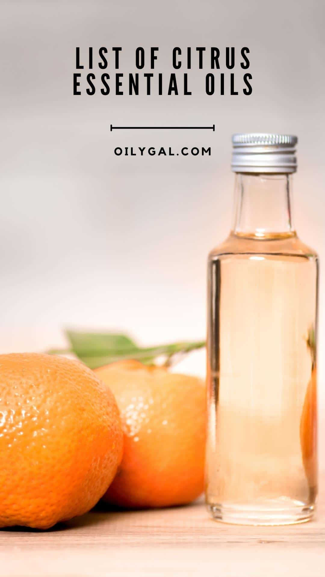 List of Citrus Essential Oils