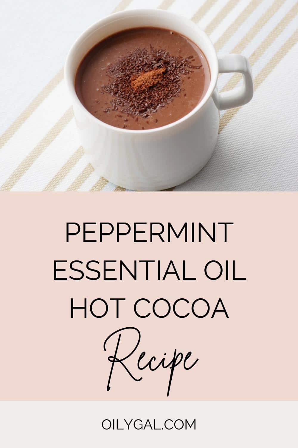 Peppermint Essential Oil Hot Cocoa